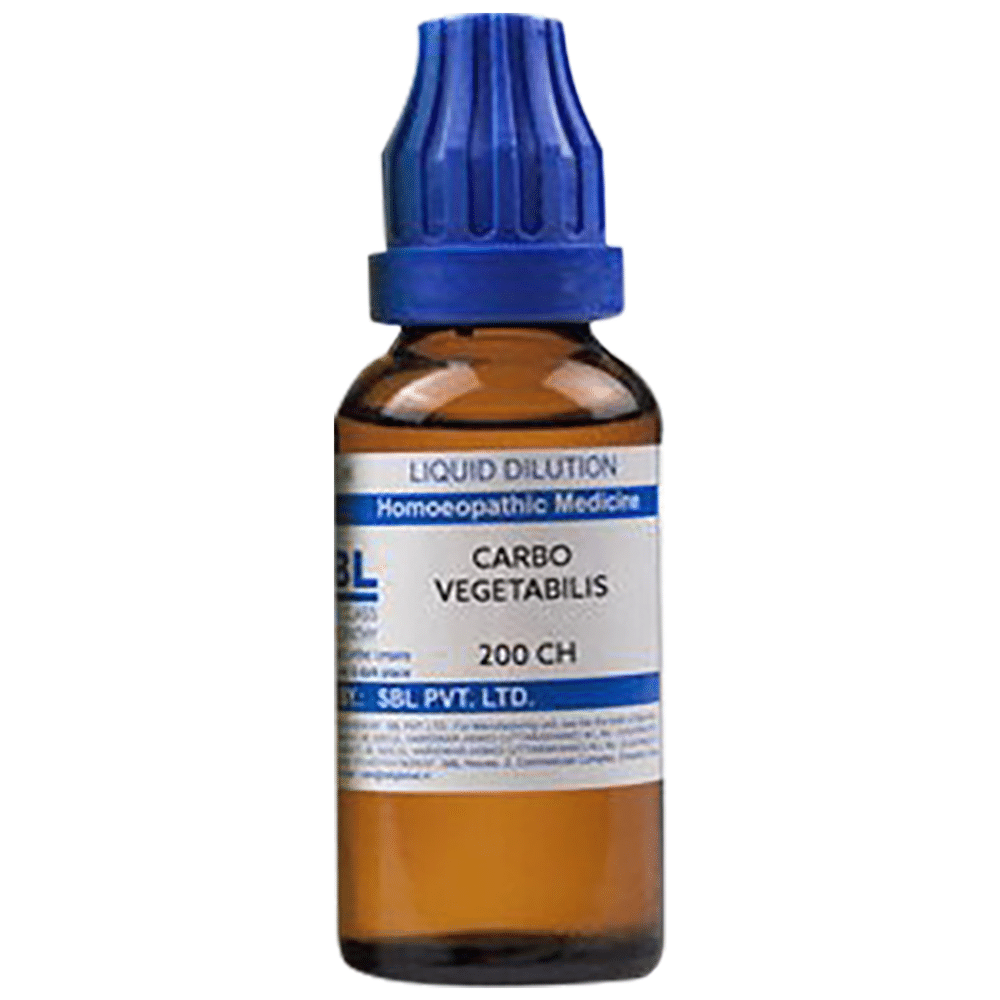 SBL Carbo Vegetabilis Dilution 200 CH SBL Carbo Vegetabilis Dilution 200 CH