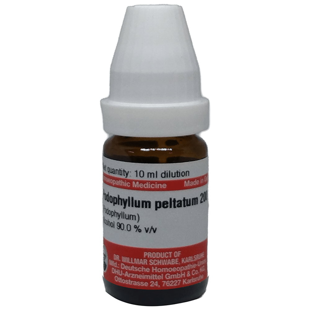 Dr Willmar Schwabe Germany Podophyllum Peltatum Dilution 30 Dr Willmar Schwabe Germany Podophyllum Peltatum Dilution 30