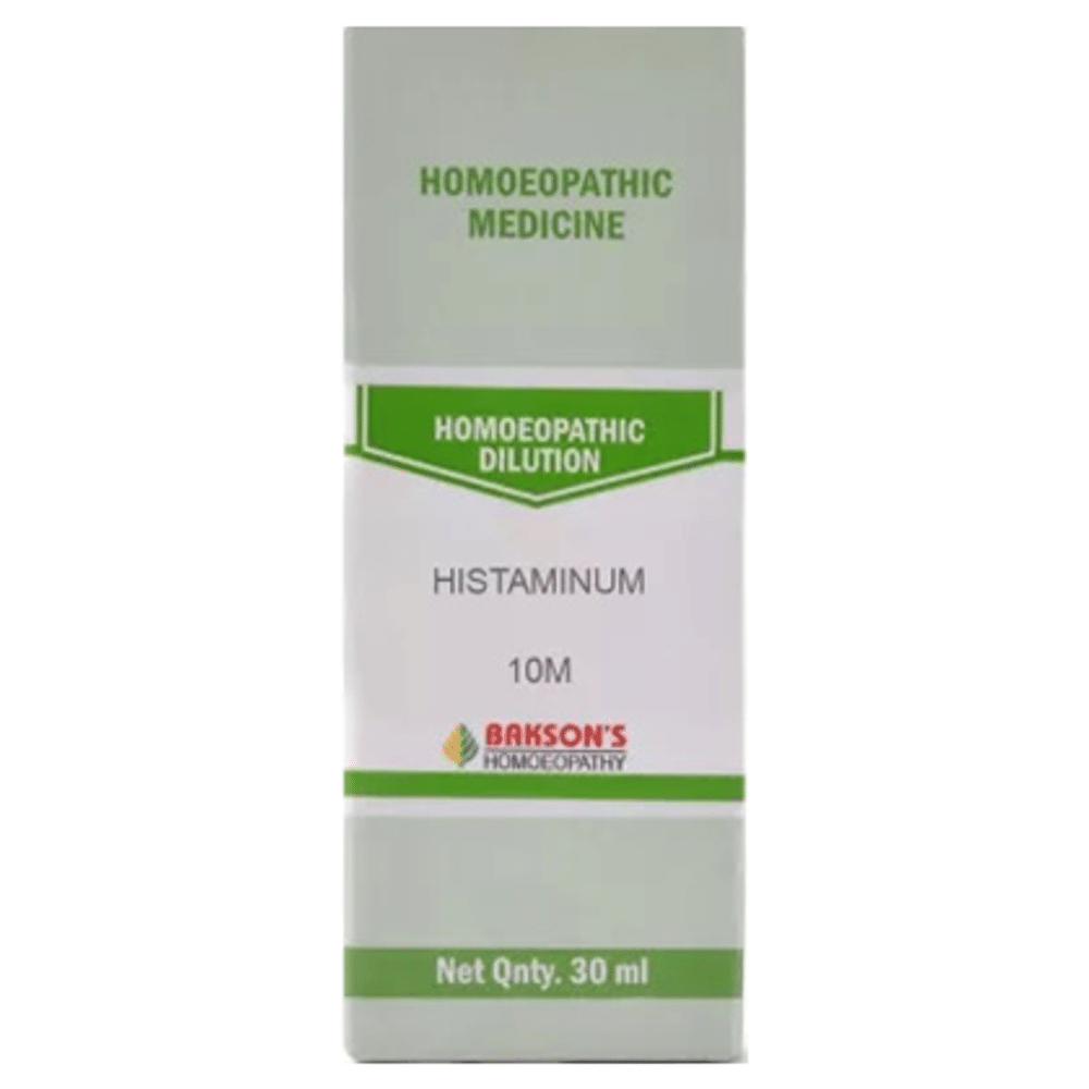 Bakson's Homeopathy Histaminum Dilution 10M Bakson's Homeopathy Histaminum Dilution 10M