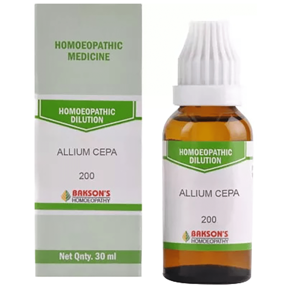 Bakson's Homeopathy Allium Cepa Dilution 200 Bakson's Homeopathy Allium Cepa Dilution 200