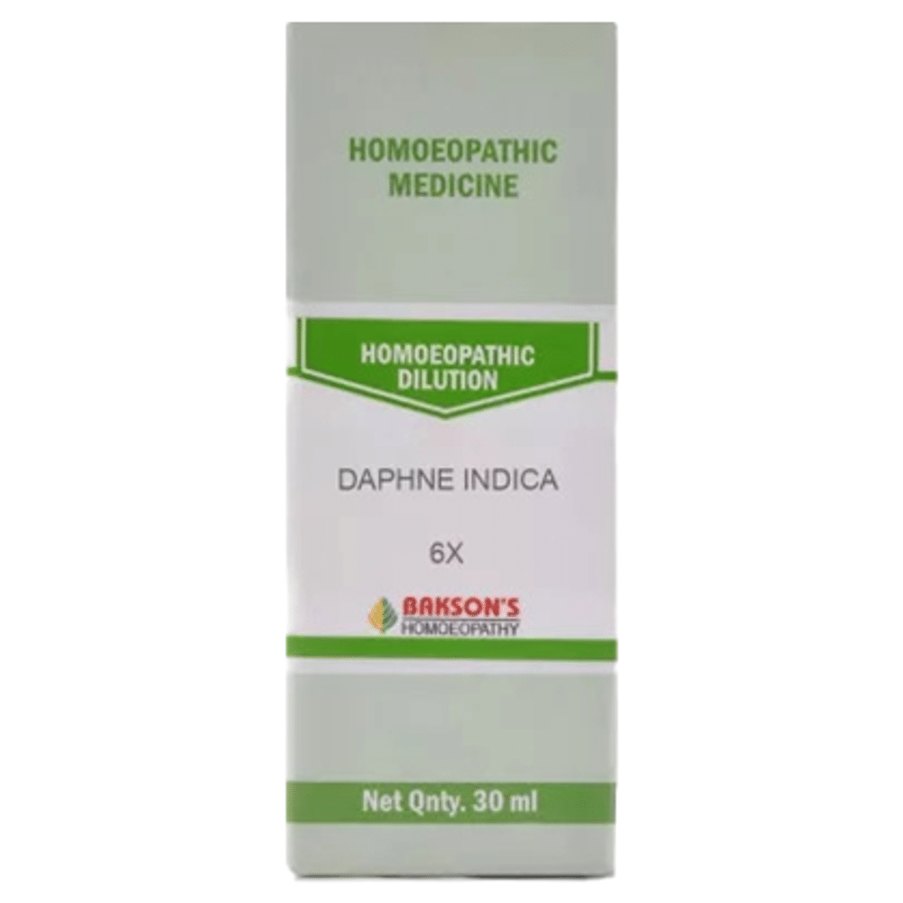 Bakson's Homeopathy Daphne Indica Dilution 6X Bakson's Homeopathy Daphne Indica Dilution 6X