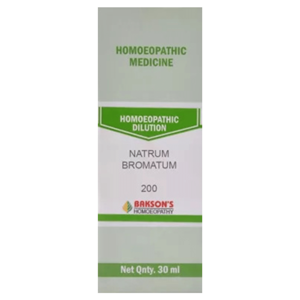 Bakson's Homeopathy Natrum Bromatum Dilution 200