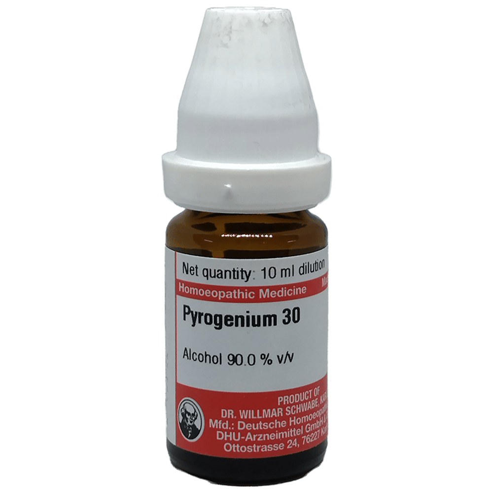 Dr Willmar Schwabe Germany Pyrogenium Dilution 30 Dr Willmar Schwabe Germany Pyrogenium Dilution 30