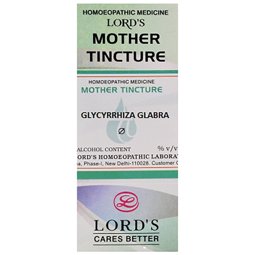 Lord's Glycyrrhiza Glabra Mother Tincture Q Lord's Glycyrrhiza Glabra Mother Tincture Q