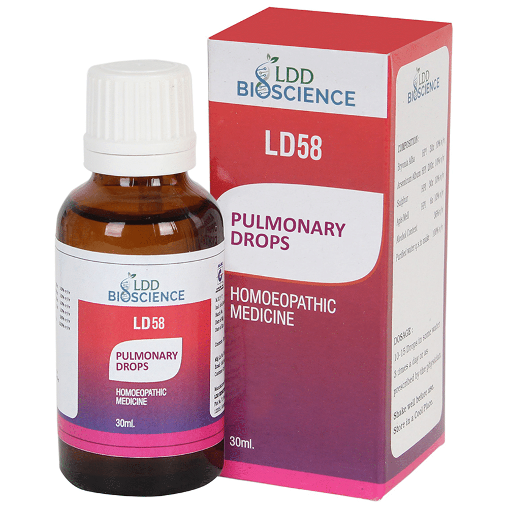 LDD Bioscience LD 58 Pulmonary Drop LDD Bioscience LD 58 Pulmonary Drop