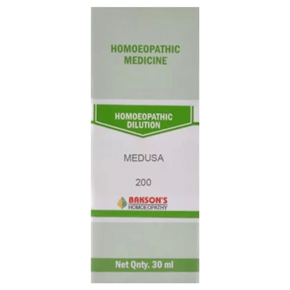 Bakson's Homeopathy Medusa Dilution 200