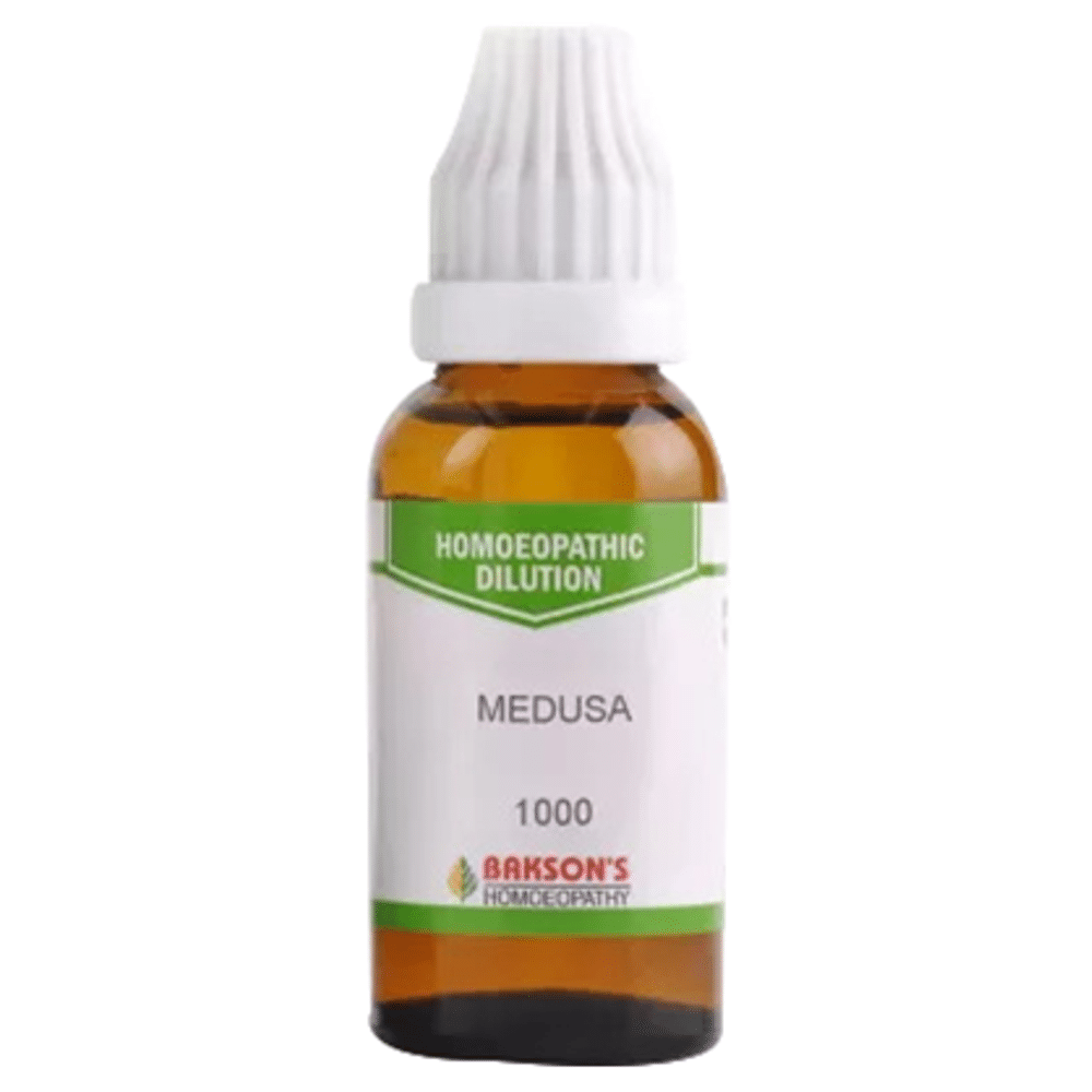Bakson's Homeopathy Medusa Dilution 1000 CH