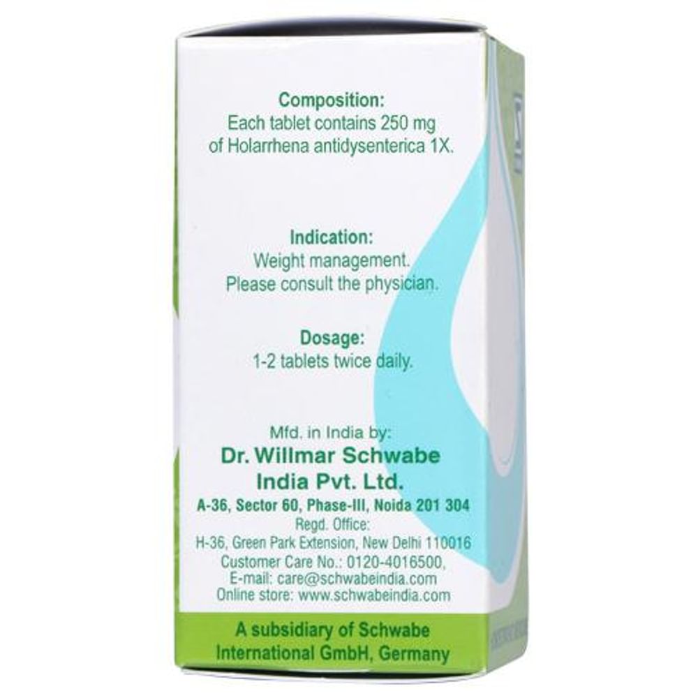 Dr Willmar Schwabe India Holarrhena Antidysenterica Tablet 1X Dr Willmar Schwabe India Holarrhena Antidysenterica Tablet 1X