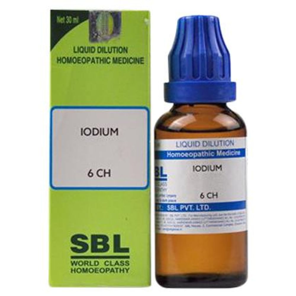 SBL Iodium Dilution 6 CH SBL Iodium Dilution 6 CH