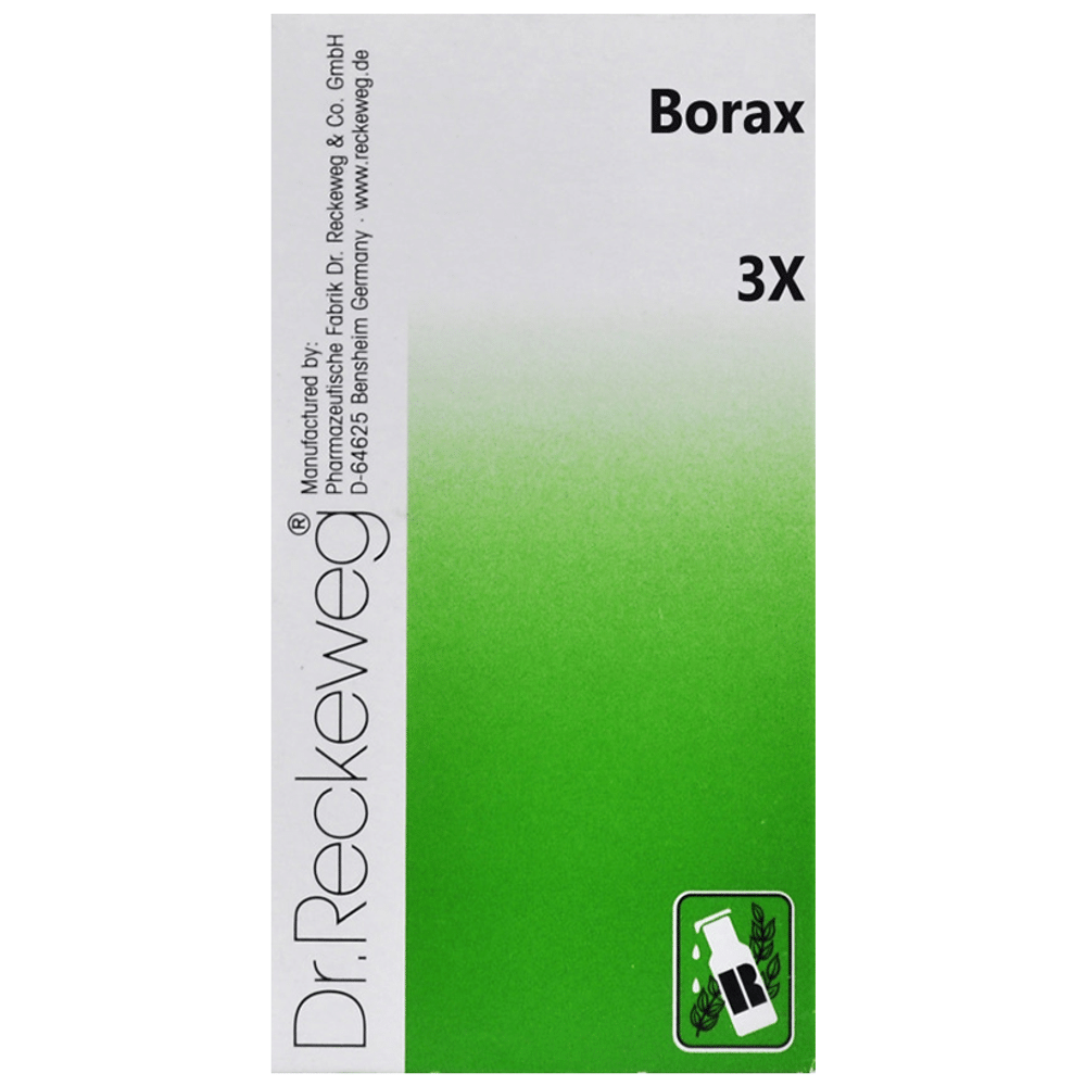 Dr. Reckeweg Borax Trituration Tablet 3X