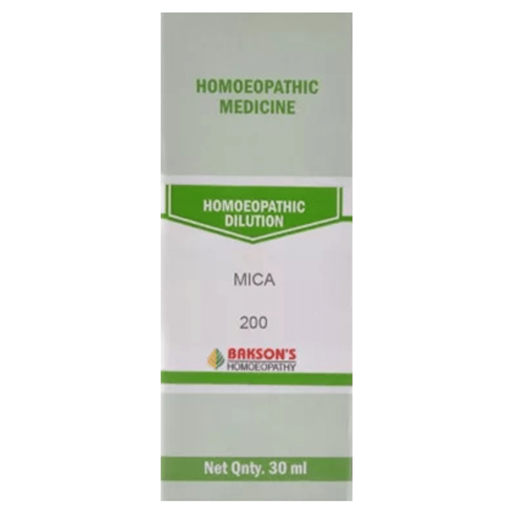 Bakson's Homeopathy Mica Dilution 200