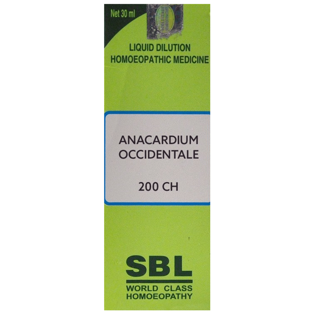 SBL Anacardium Occidentale Dilution 200 CH SBL Anacardium Occidentale Dilution 200 CH