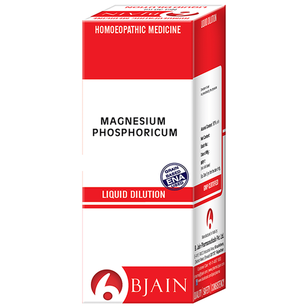 Bjain Magnesium Phosphoricum Dilution 10M CH Bjain Magnesium Phosphoricum Dilution 10M CH