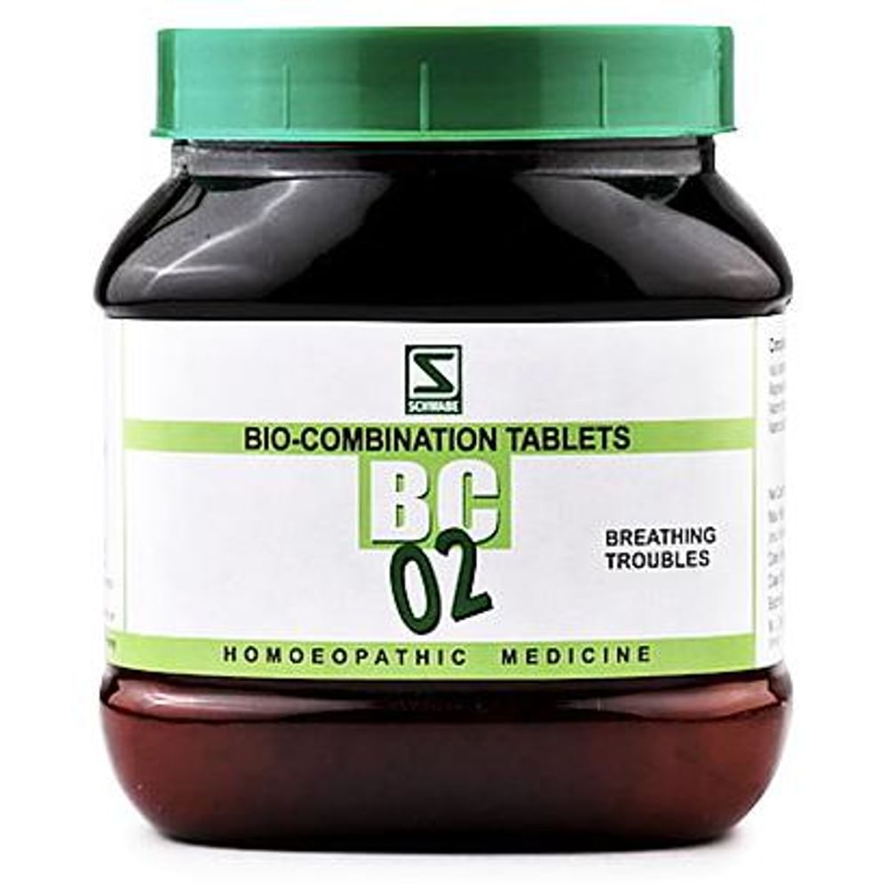Dr Willmar Schwabe India Bio-Combination 02 (BC 02) Tablet Dr Willmar Schwabe India Bio-Combination 02 (BC 02) Tablet