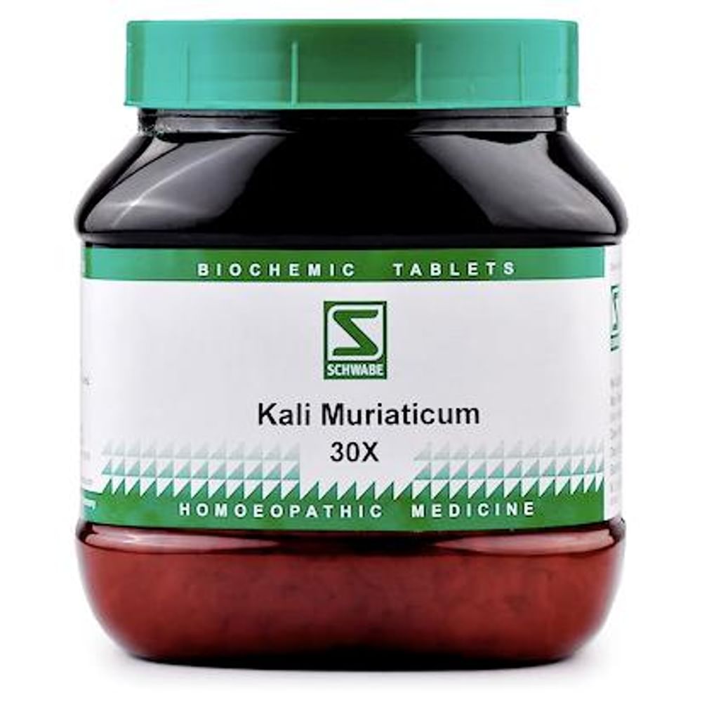 Dr Willmar Schwabe India Kali Muriaticum Biochemic Tablet 30X Dr Willmar Schwabe India Kali Muriaticum Biochemic Tablet 30X
