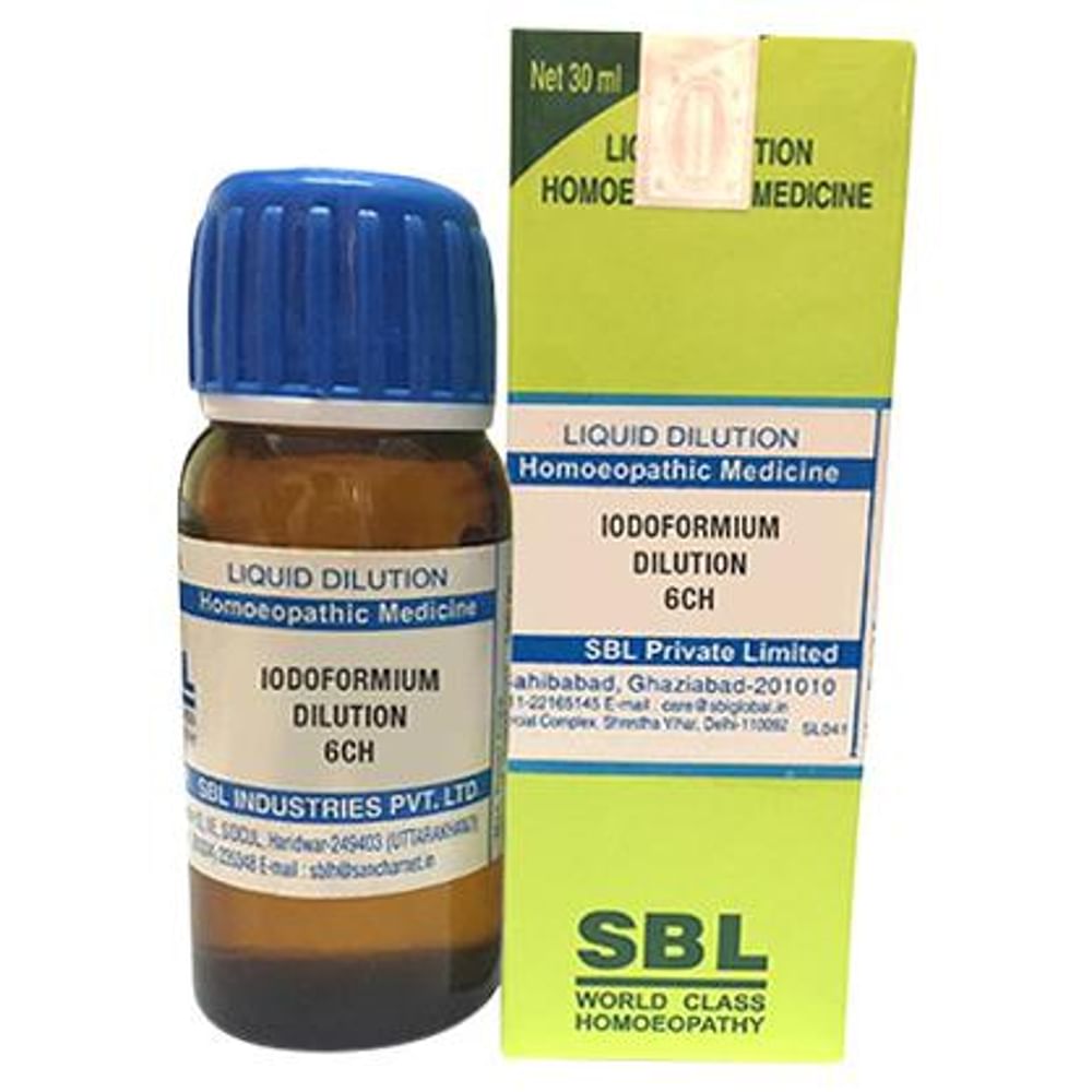 SBL Iodoformium Dilution 6 CH SBL Iodoformium Dilution 6 CH