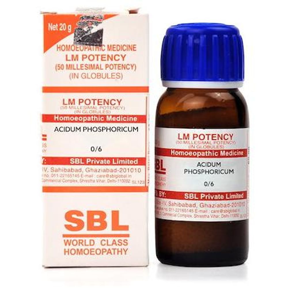 SBL Acidum Phosphoricum 0/6 LM SBL Acidum Phosphoricum 0/6 LM