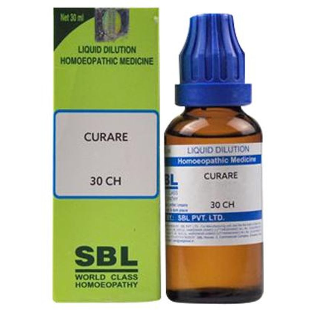 SBL Curare Dilution 30 CH SBL Curare Dilution 30 CH
