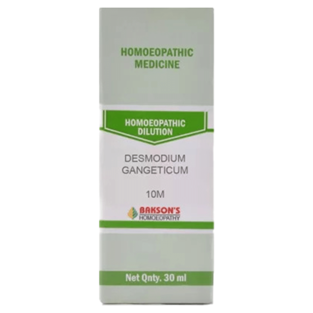 Bakson's Homeopathy Desmodium Ganeticum Dilution 10M Bakson's Homeopathy Desmodium Ganeticum Dilution 10M
