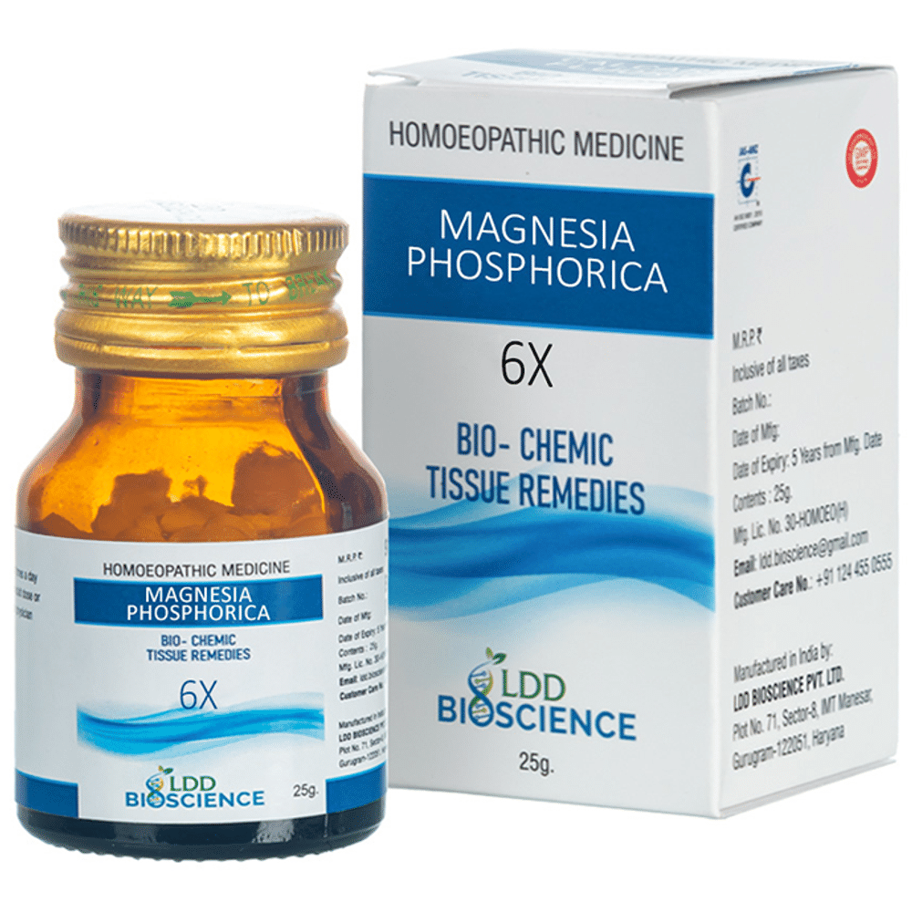 LDD Bioscience Magnesia Phosphorica Biochemic Tablet 6X