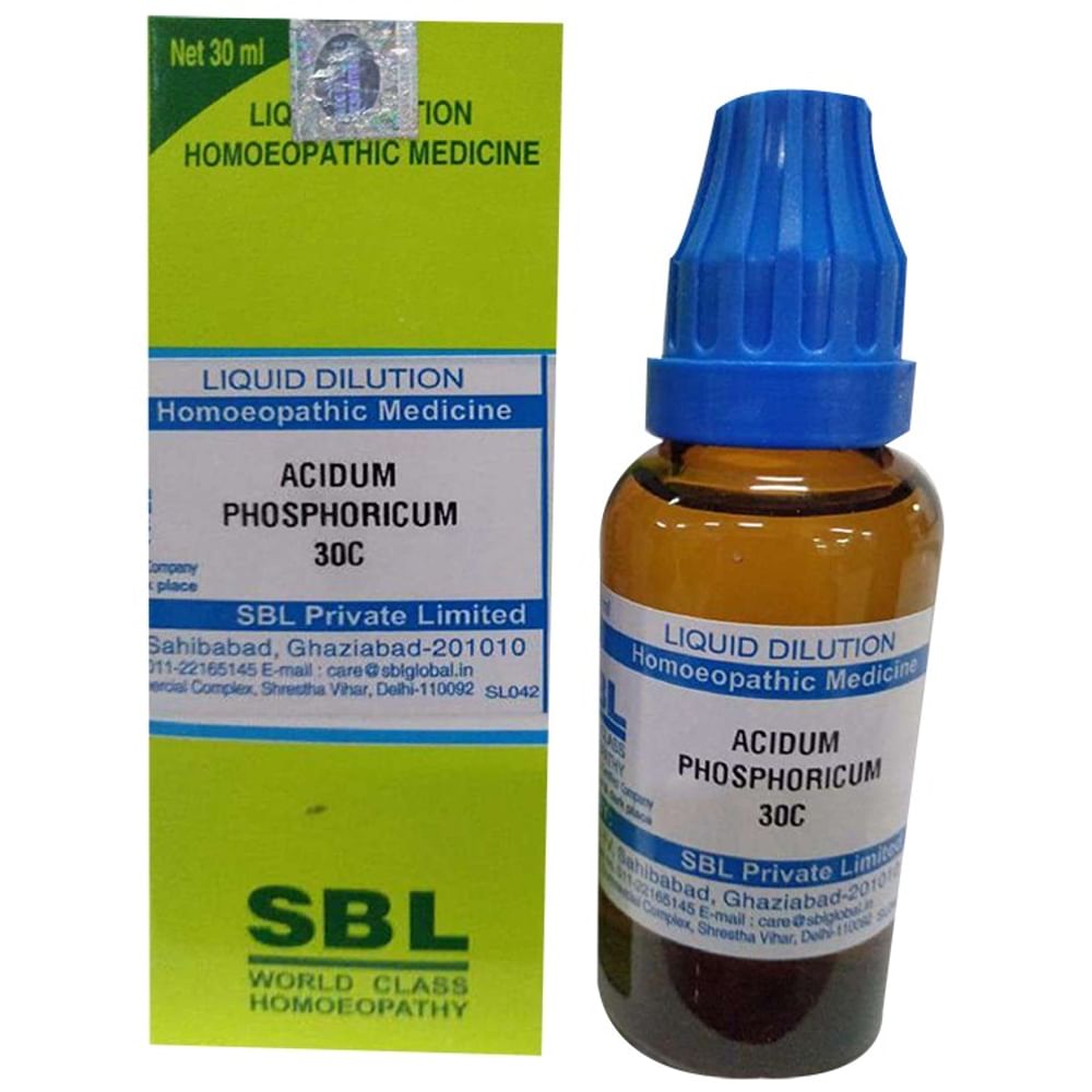 SBL Acidum Phosphoricum Dilution 30 CH SBL Acidum Phosphoricum Dilution 30 CH