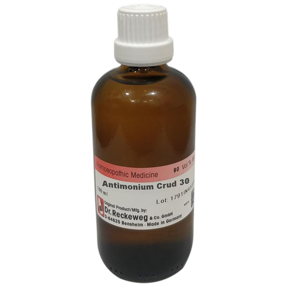 Dr. Reckeweg Antimonium Crud Dilution 30 CH Dr. Reckeweg Antimonium Crud Dilution 30 CH