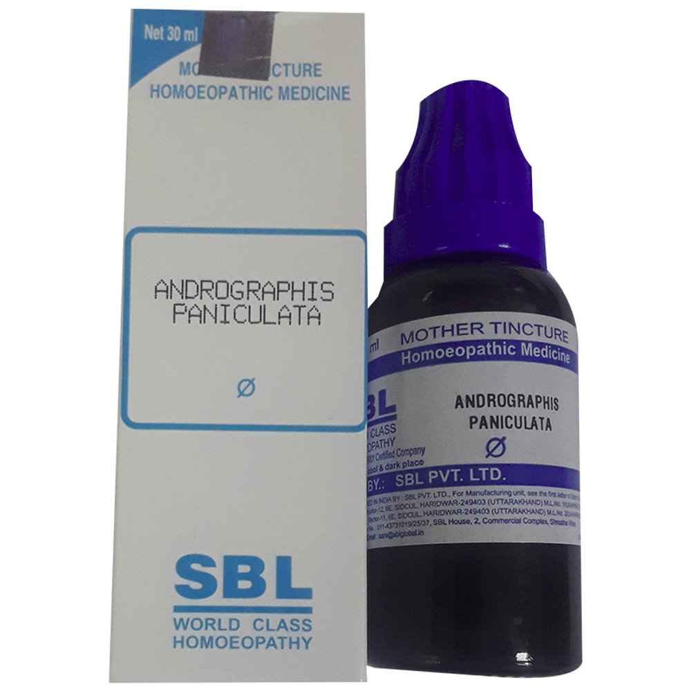 SBL Andrographis Paniculata Mother Tincture Q SBL Andrographis Paniculata Mother Tincture Q