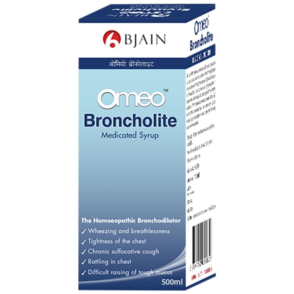 Bjain Omeo Broncholite Medicated Syrup Bjain Omeo Broncholite Medicated Syrup