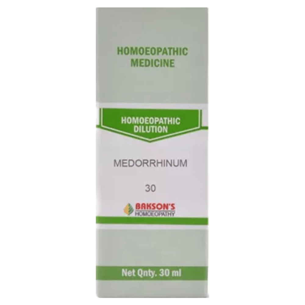 Bakson's Homeopathy Medorrhinum Dilution 30