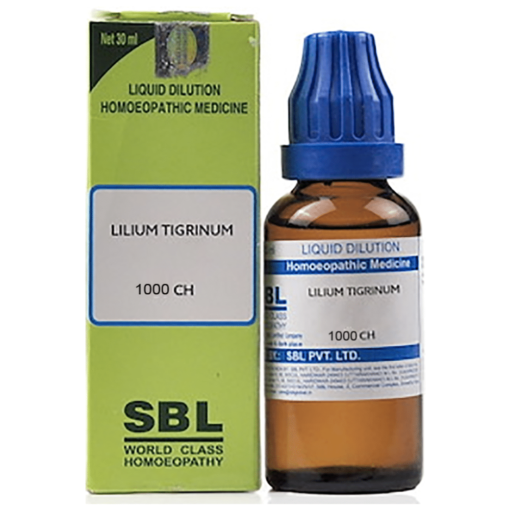 SBL Lilium Tigrinum Dilution 1000 CH