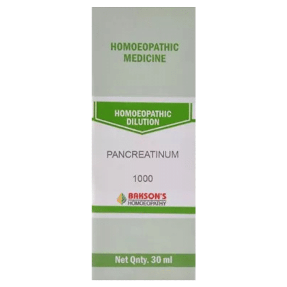 Bakson's Homeopathy Pancreatinum Dilution 1000 CH