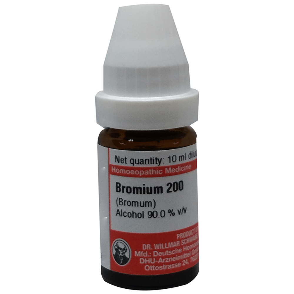 Dr Willmar Schwabe Germany Bromium Dilution 200 Dr Willmar Schwabe Germany Bromium Dilution 200