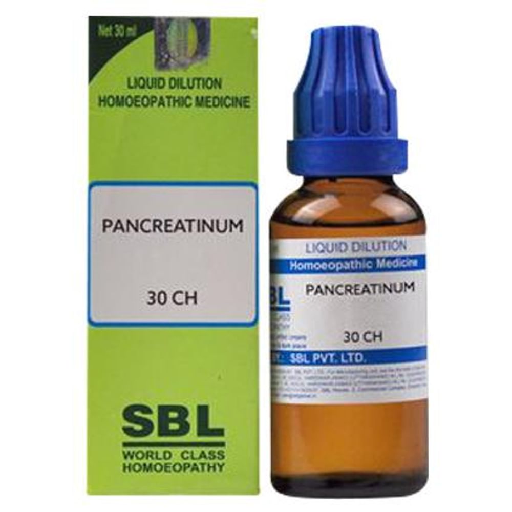 SBL Pancreatinum Dilution 30 CH