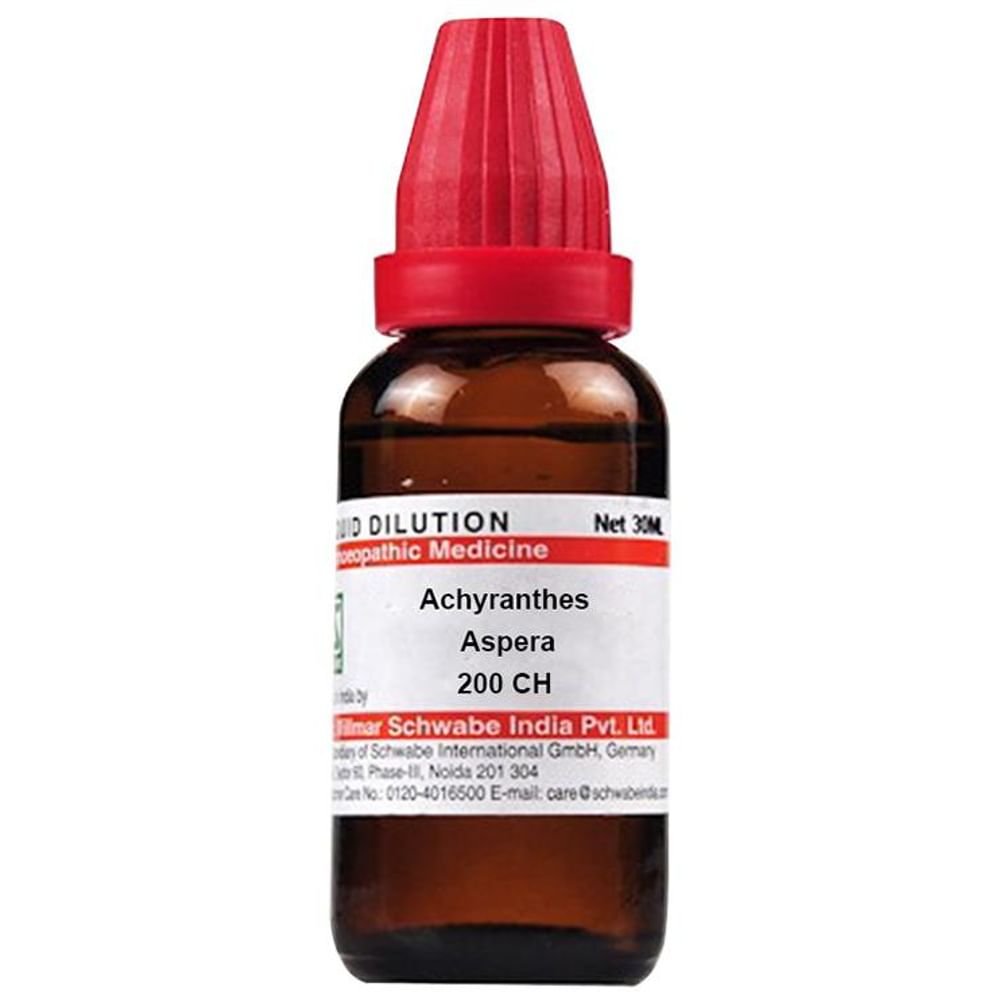 Dr Willmar Schwabe India Achyranthes Aspera Dilution 200 CH Dr Willmar Schwabe India Achyranthes Aspera Dilution 200 CH
