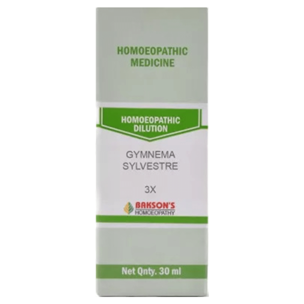 Bakson's Homeopathy Gymnema Sylvestre Dilution 3X