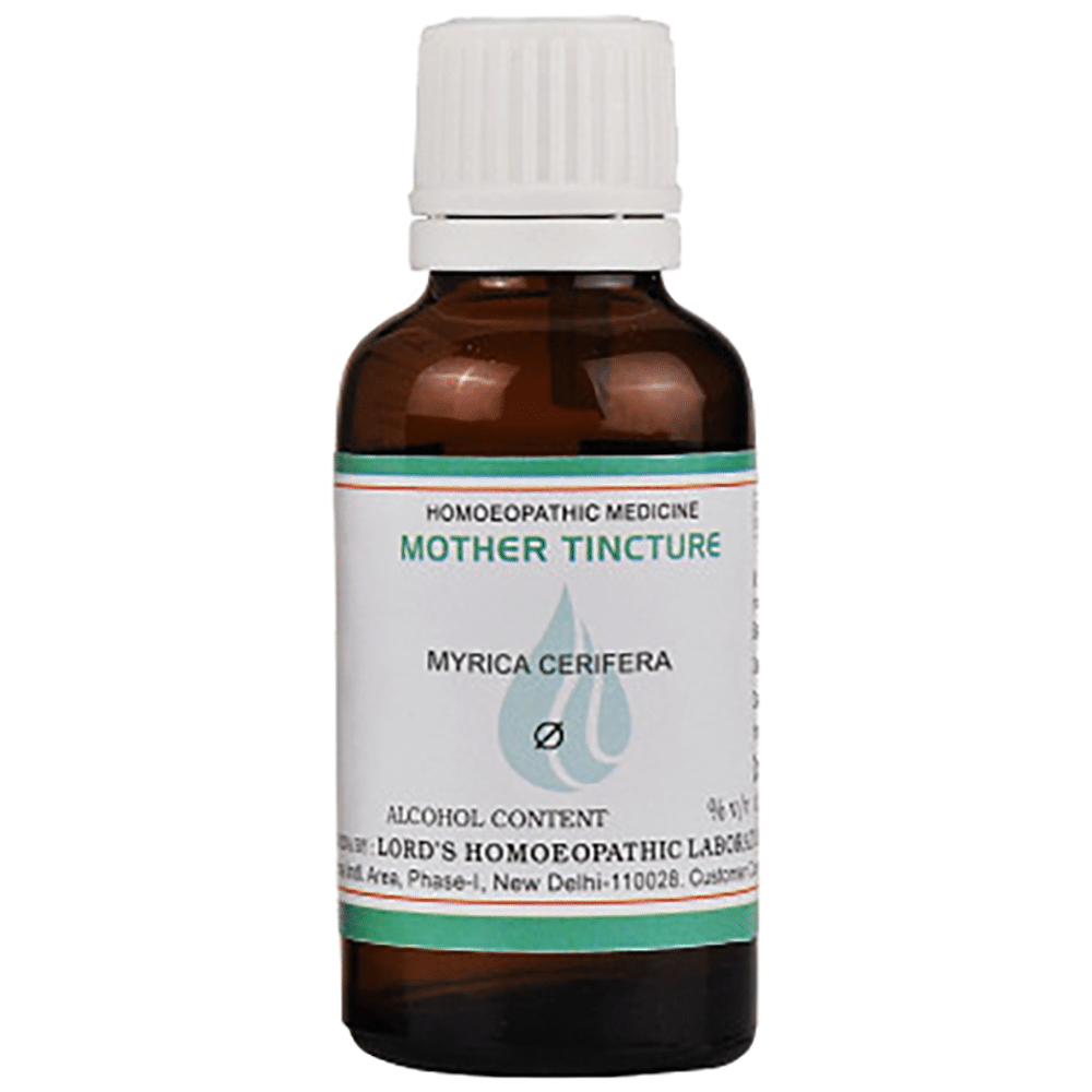 Lord's Myrica Cerifera Mother Tincture Q Lord's Myrica Cerifera Mother Tincture Q