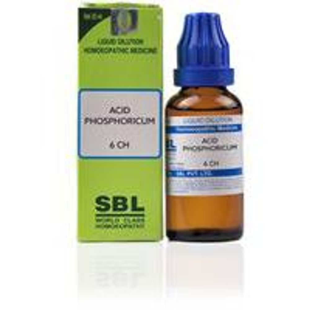 SBL Acidum Phosphoricum Dilution 6 CH SBL Acidum Phosphoricum Dilution 6 CH