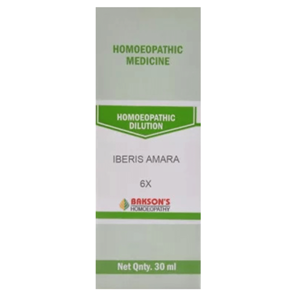 Bakson's Homeopathy Iberis Amara Dilution 6X