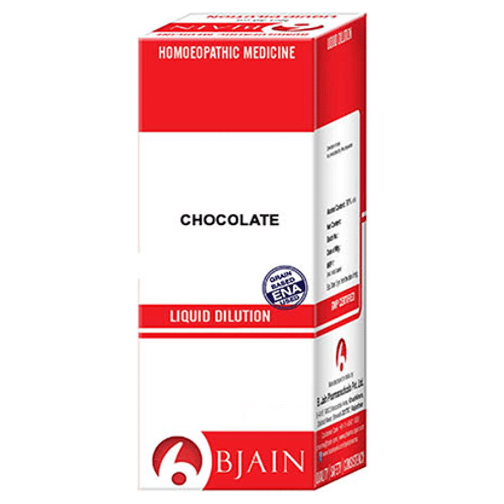 Bjain Chocolate Dilution 30 CH Bjain Chocolate Dilution 30 CH