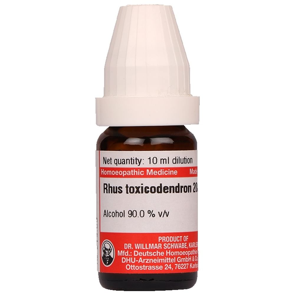 Dr Willmar Schwabe Germany Rhus Toxicodendron Dilution 200 Dr Willmar Schwabe Germany Rhus Toxicodendron Dilution 200