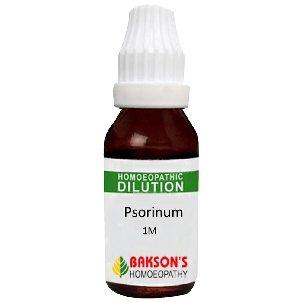 Bakson's Homeopathy Psorinum Dilution 1M Bakson's Homeopathy Psorinum Dilution 1M