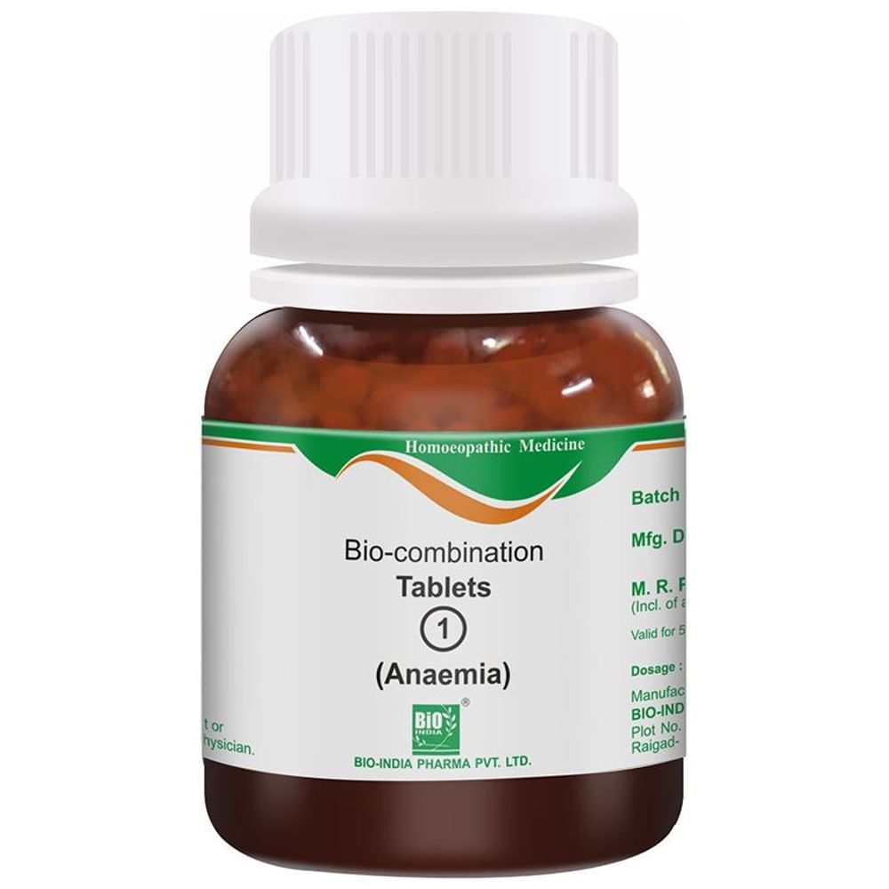 Bio India Bio-combination 1 Tablet Bio India Bio-combination 1 Tablet