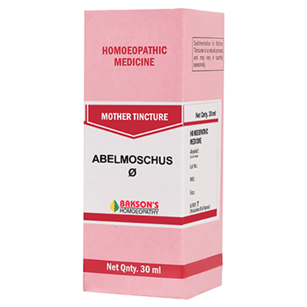 Bakson's Homeopathy Abelmoschus Mother Tincture Q Bakson's Homeopathy Abelmoschus Mother Tincture Q