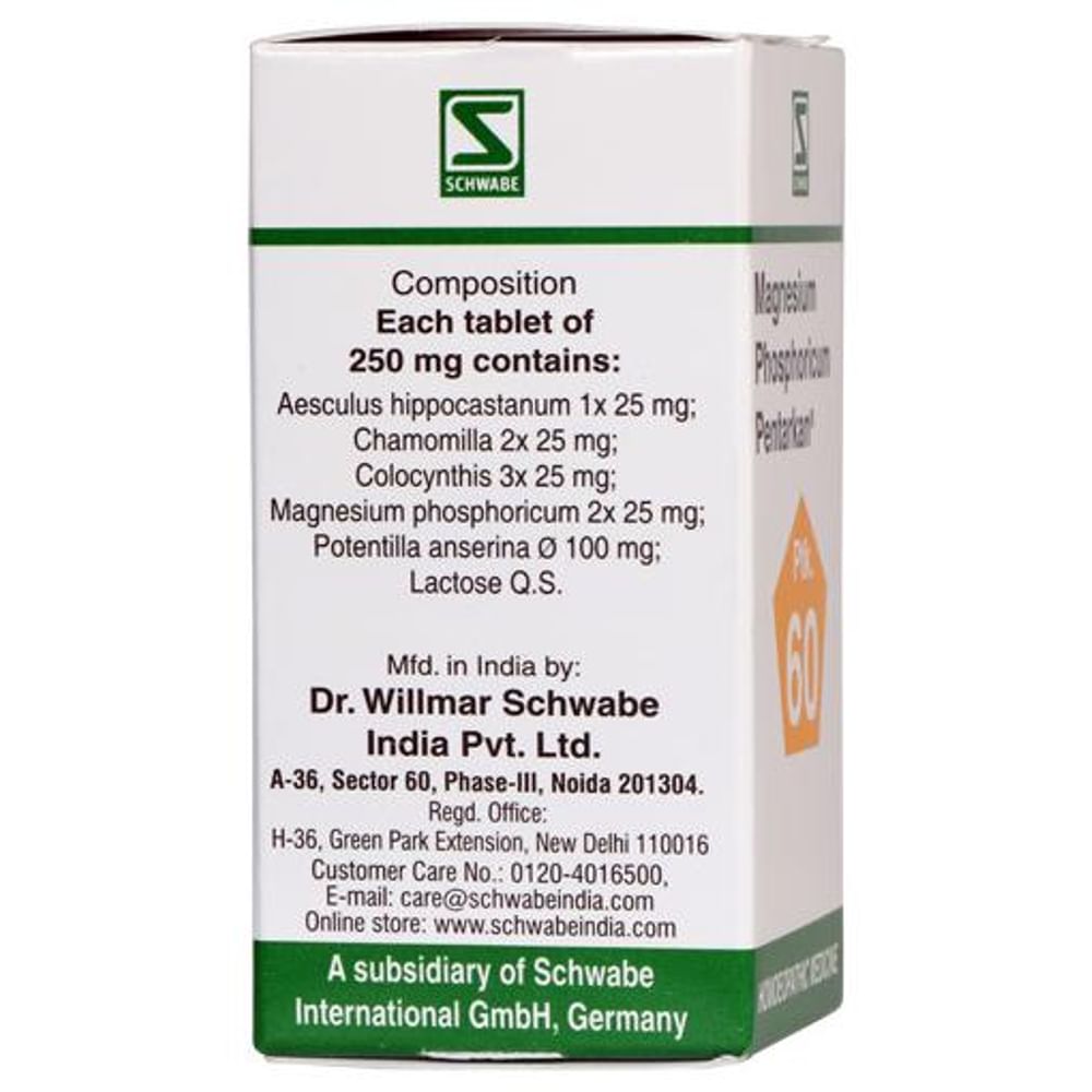 Dr Willmar Schwabe India Magnesium Phosphoricum Pentarkan Tablet