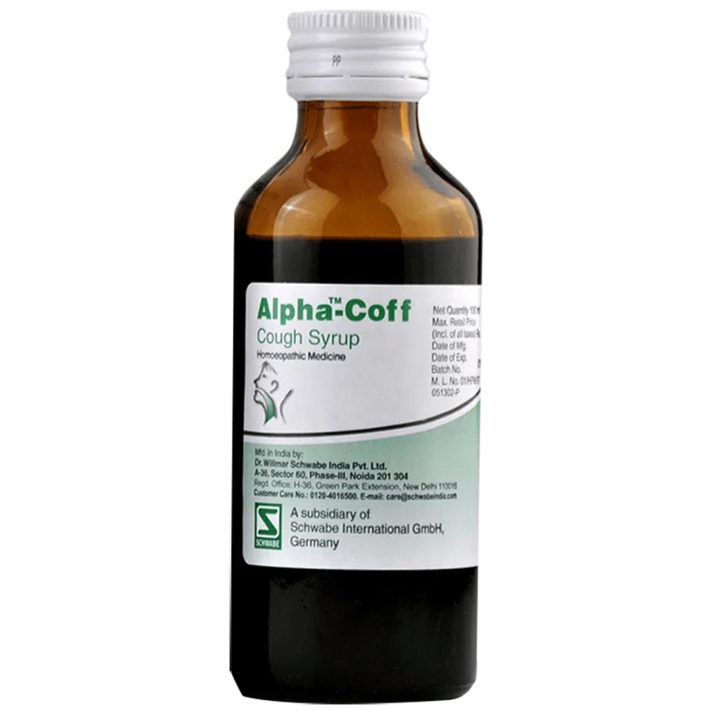 Dr Willmar Schwabe India Alpha-Coff Cough Syrup Dr Willmar Schwabe India Alpha-Coff Cough Syrup