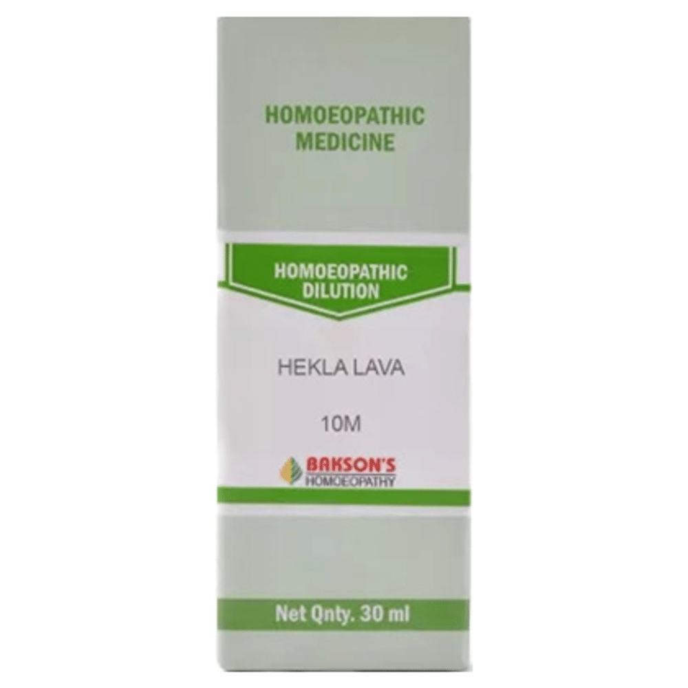 Bakson's Homeopathy Hekla Lava Dilution 10M Bakson's Homeopathy Hekla Lava Dilution 10M
