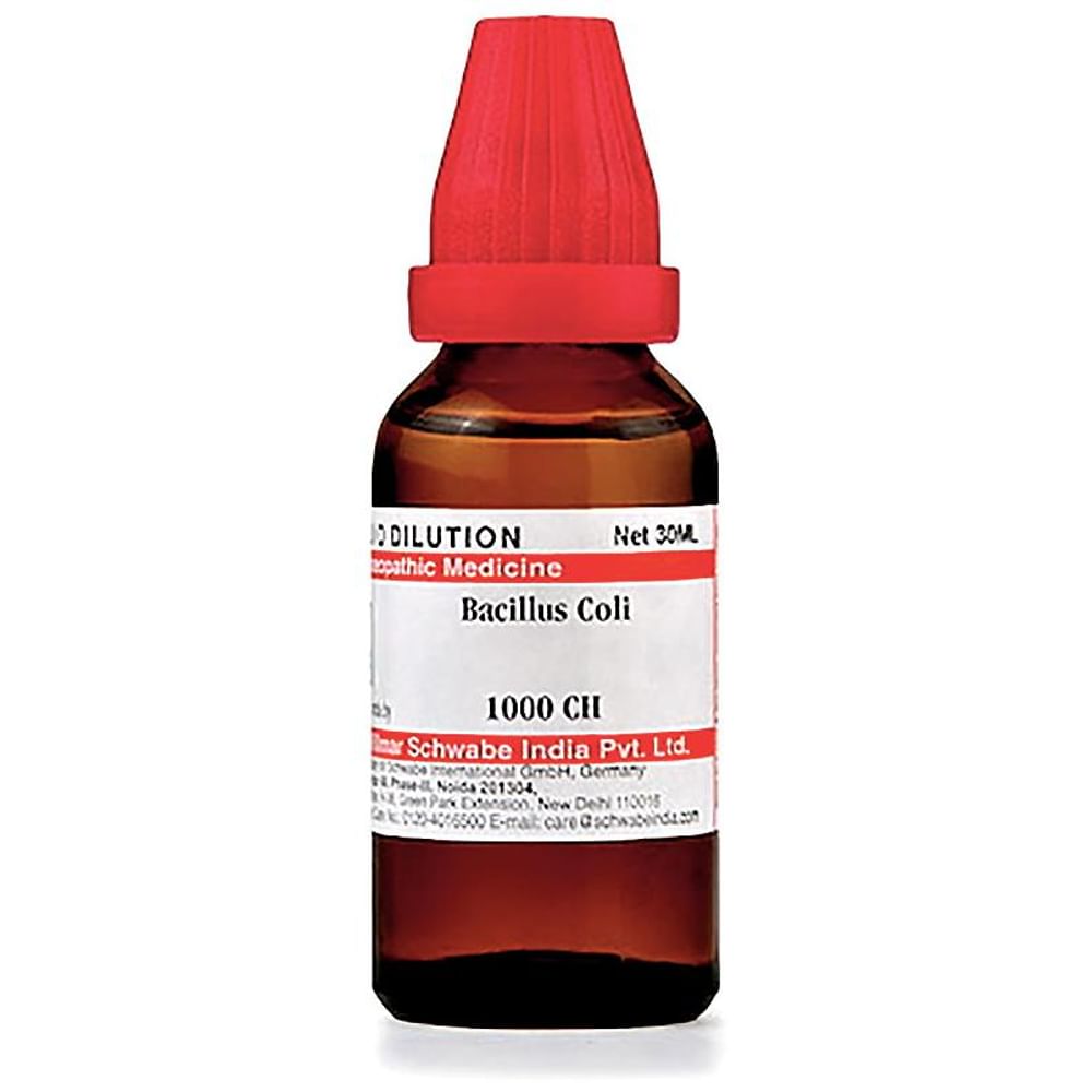 Dr Willmar Schwabe India Bacillus Coli Dilution 1000 CH Dr Willmar Schwabe India Bacillus Coli Dilution 1000 CH