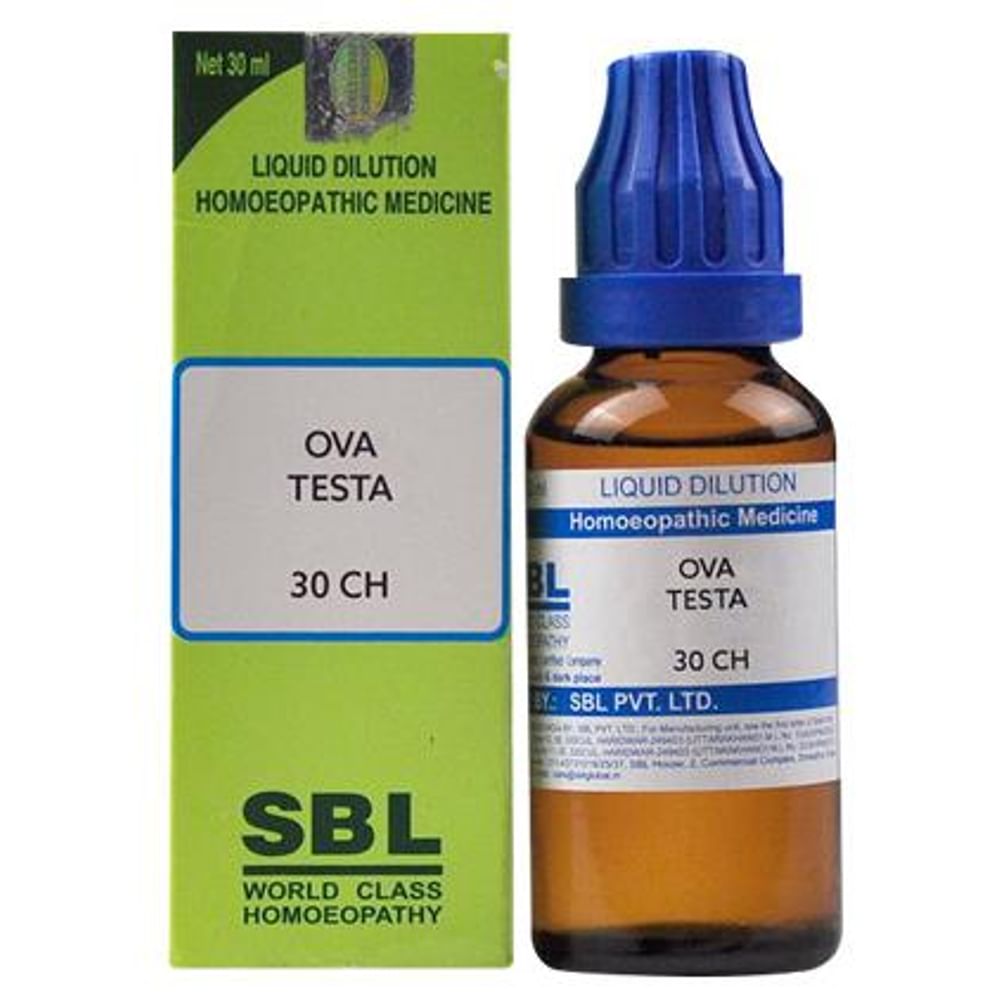 SBL Ova Testa Dilution 30 CH SBL Ova Testa Dilution 30 CH