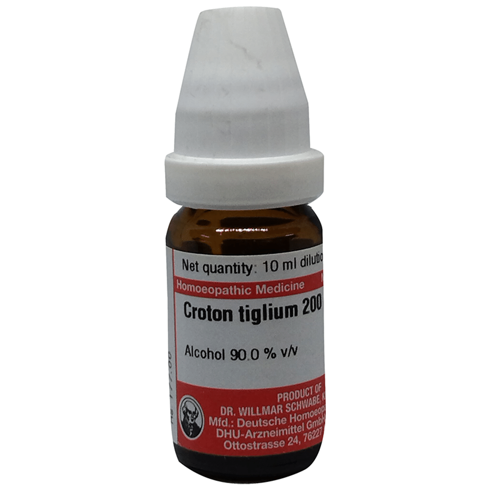 Dr Willmar Schwabe Germany Croton Tiglium Dilution 200 Dr Willmar Schwabe Germany Croton Tiglium Dilution 200