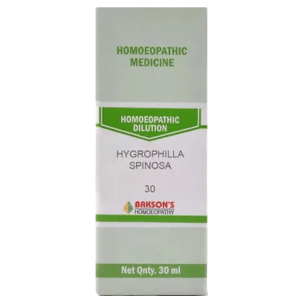 Bakson's Homeopathy Hygrophilla Spinosa Dilution 30